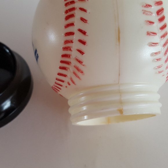 VIntage New York Mets Manufacturers Hanover Trust Plastic Baseball Bank … - Picture 15 of 16